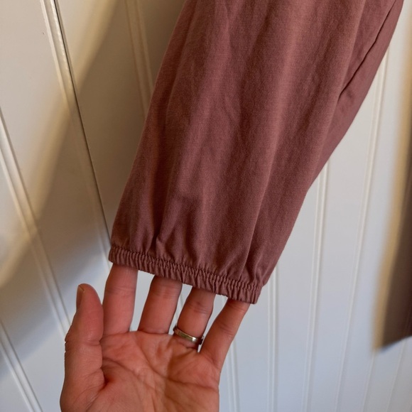 ASOS Women’s Pink V Neck Long Sleeve Dress 100% Cotton Size 4 - Picture 5 of 11